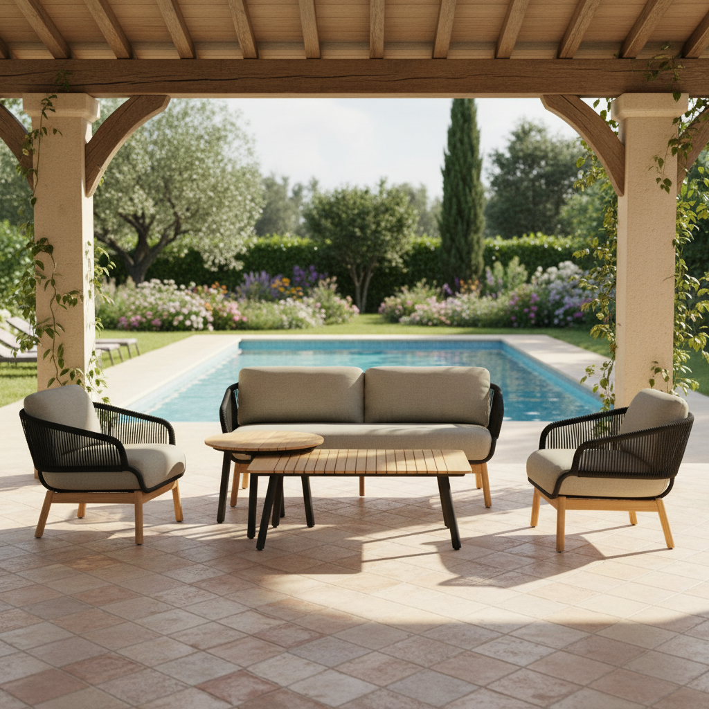 Akka 4-piece lounge set