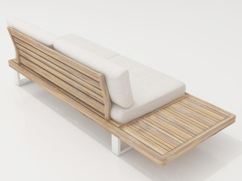 chaise longue right pic 2 (should be 1 seat cushion )