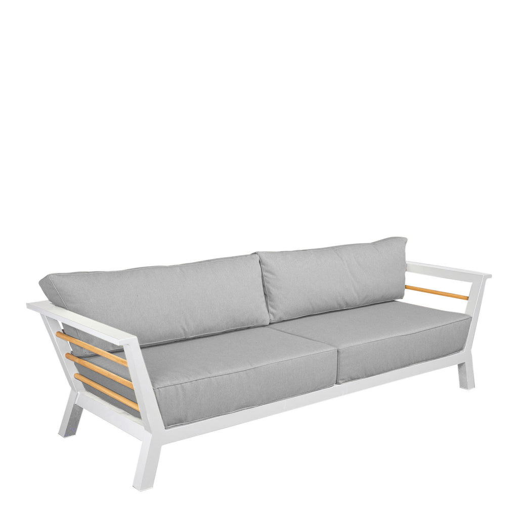 Compania_sofa_alu_White_Silver