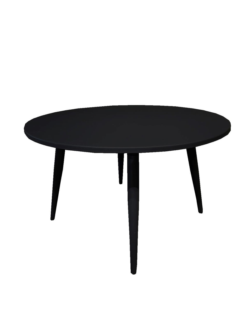 Coppa zwart rond eettafel