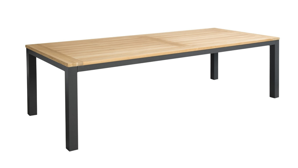 daylight tuintafel 240 beach7 tuintrend zwart teak