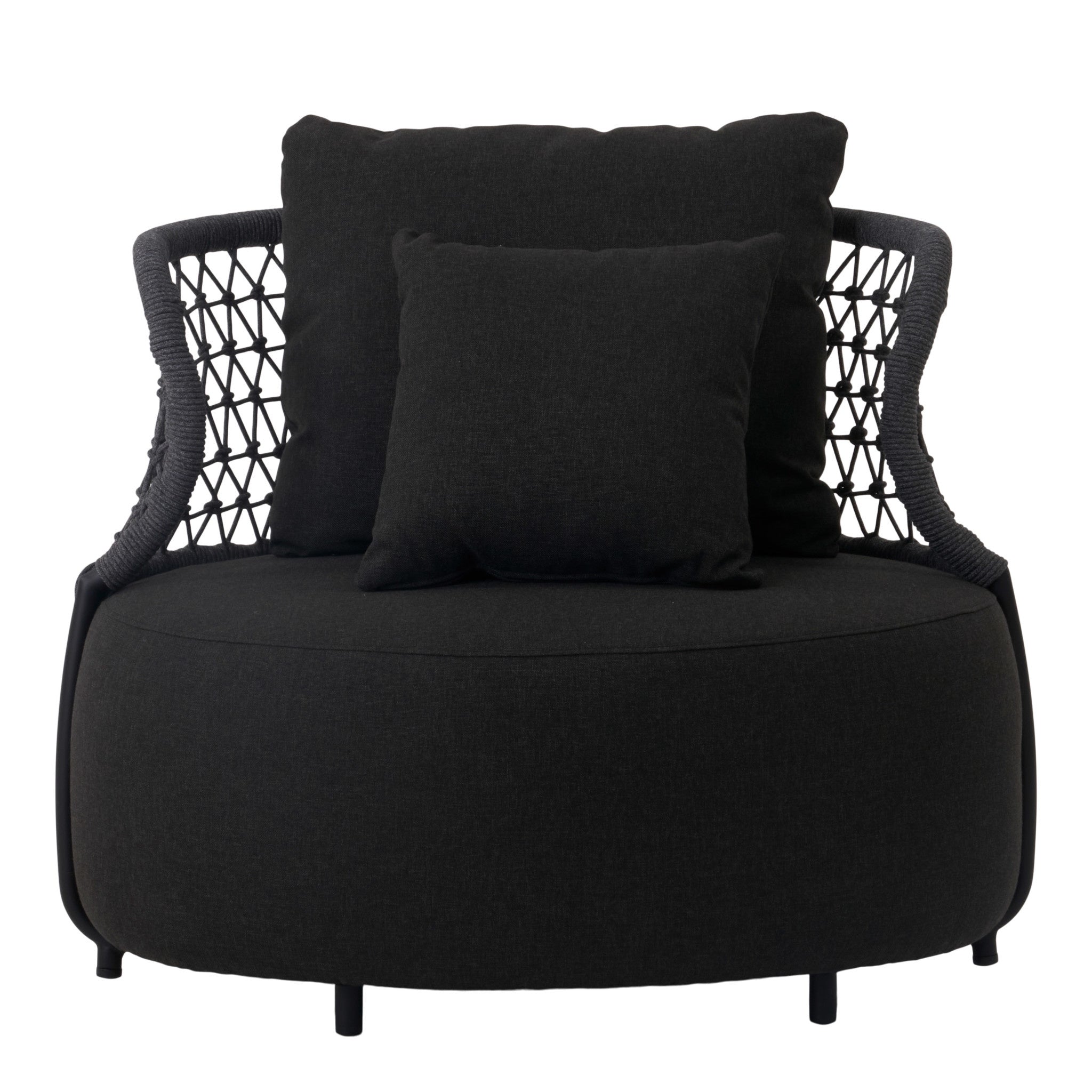 Luna Loungechair Sunproof black